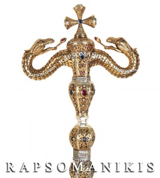 Ασημένια Αρχιερατική Ράβδος